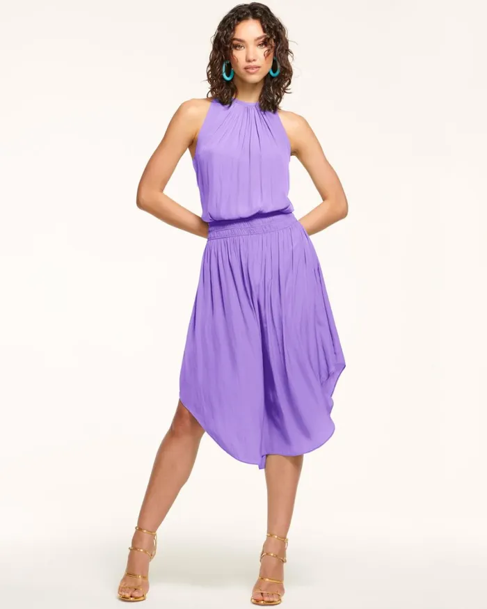 Women Audrey Smocked Midi Dress Black Ramy Brook Dresses Women Audrey Smocked Midi Dress Black Ramy Brook Dresses