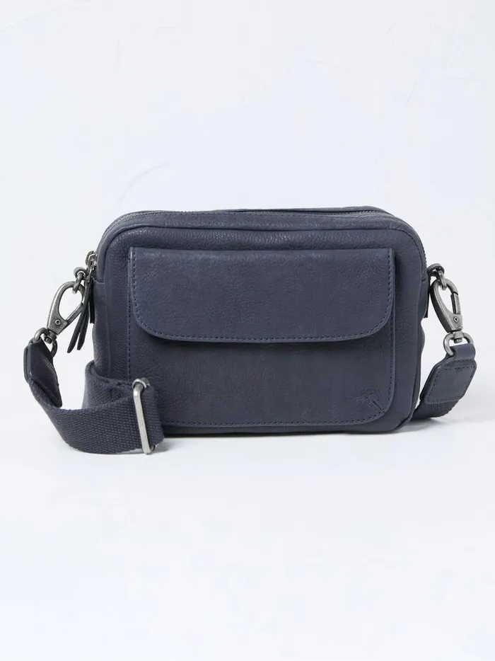 Women Bags and Purses Fat Face The Oslo Blue Camera Bag