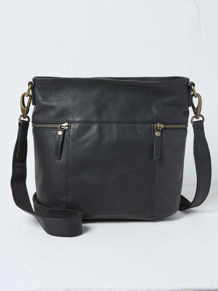 Women Bags and Purses Fat Face Valencia Black Bag