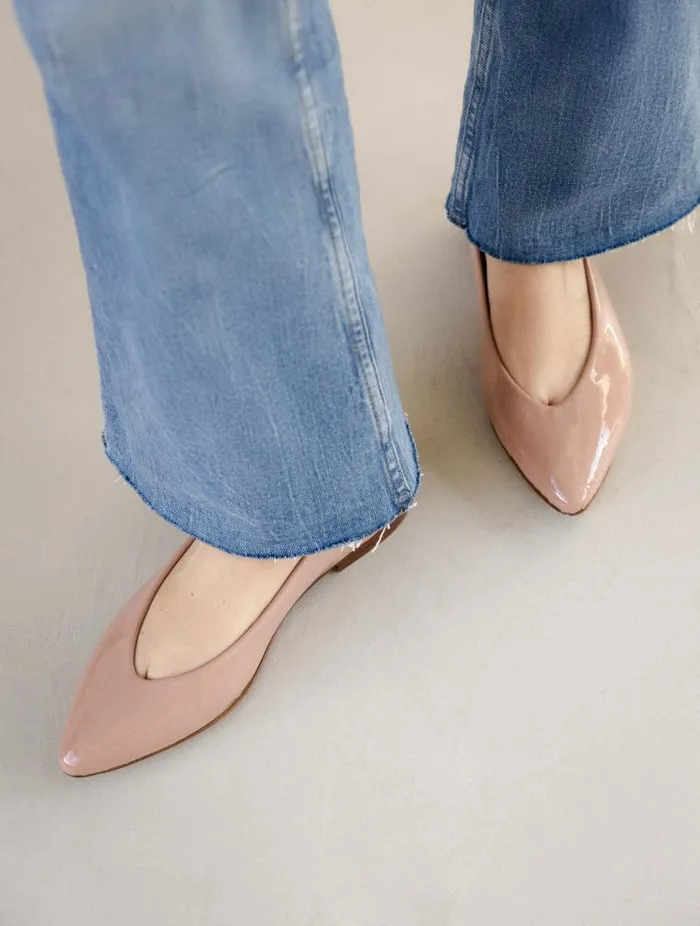 Women Ballet Flats Bobbies Alyssa Ballet Rose