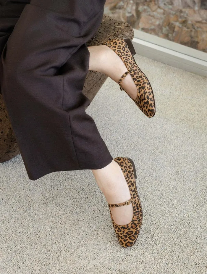Women Ballet Flats Bobbies Mikie Wild Leo