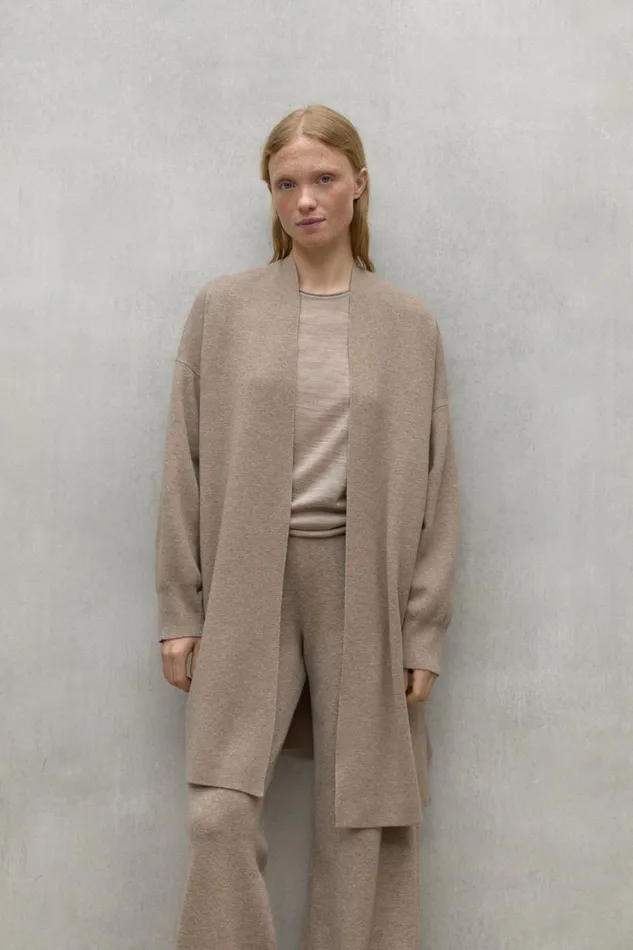 Women Beige Areca Sweater Ecoalf Knitwear