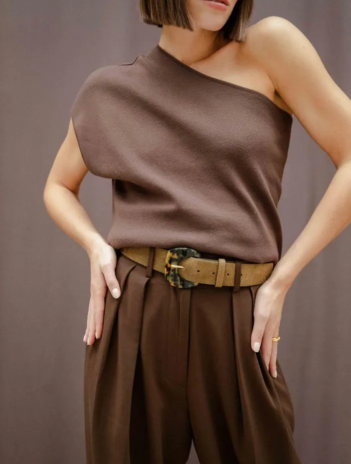 Women Belts Bobbies Murano Kaki Ombru00e9 Women Belts Bobbies Murano Kaki Ombru00e9
