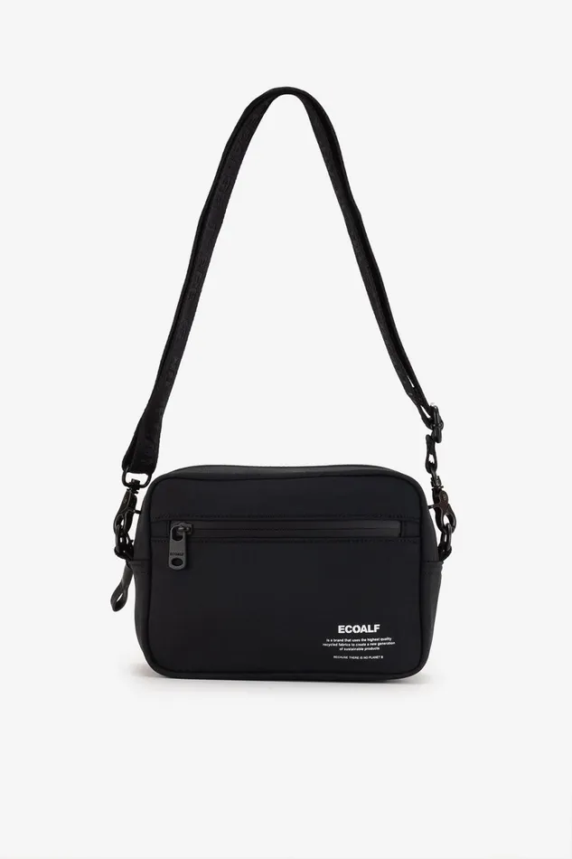 Women Black Akira Shoulder Bag Ecoalf Handbags