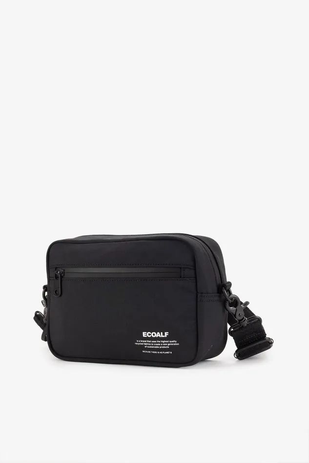 Women Black Akira Shoulder Bag Ecoalf Handbags
