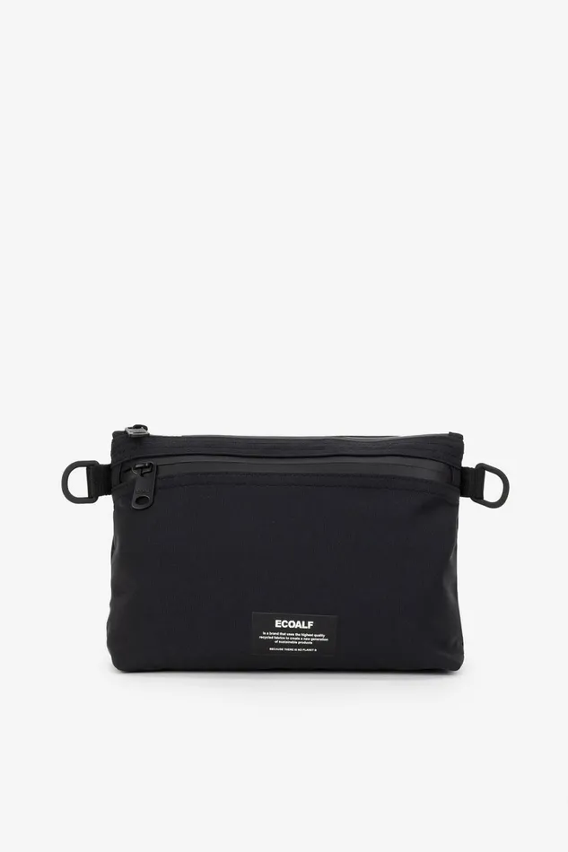 Women Black Lupita Shoulder Bag Ecoalf Handbags