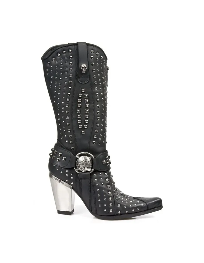 Women Boot Bull M7981C1 New Rock Heels