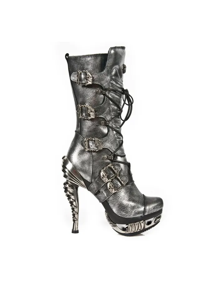 Women Boot Punk MMag006C6 New Rock High Heels
