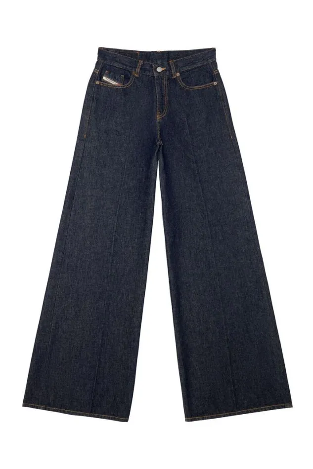 Women Bootcut And Flare Jeans 1978 DAkemi Z9c02 Dark Blue Diesel Bootcut And Flare