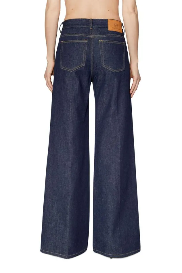Women Bootcut And Flare Jeans 1978 DAkemi Z9c02 Dark Blue Diesel Bootcut And Flare