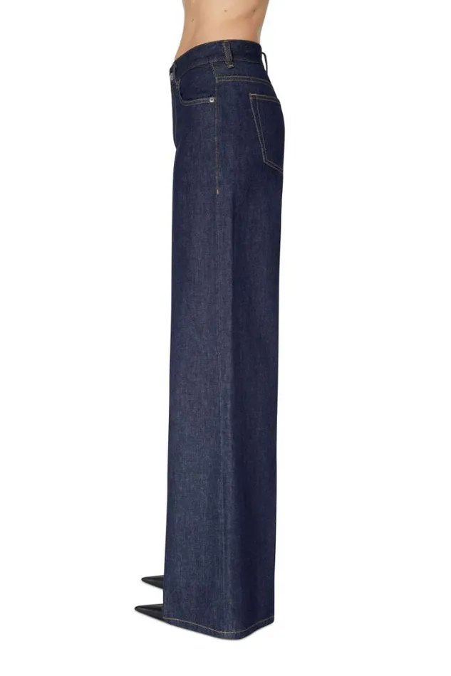 Women Bootcut And Flare Jeans 1978 DAkemi Z9c02 Dark Blue Diesel Bootcut And Flare