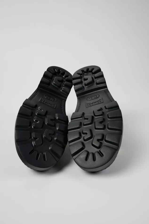 Women Brutus Black Leather Mary Jane Flats Camper Ballerinas Women Brutus Black Leather Mary Jane Flats Camper Ballerinas