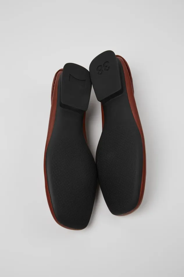 Women Casi Myra Red Leather Ballerinas Camper Ballerinas Women Casi Myra Red Leather Ballerinas Camper Ballerinas
