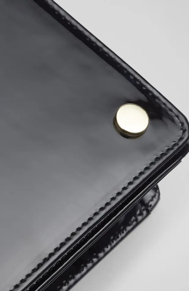 Women Clutch Bags LKBennett Cici Black Patent Leather Clutch Bag Women Clutch Bags LKBennett Cici Black Patent Leather Clutch Bag