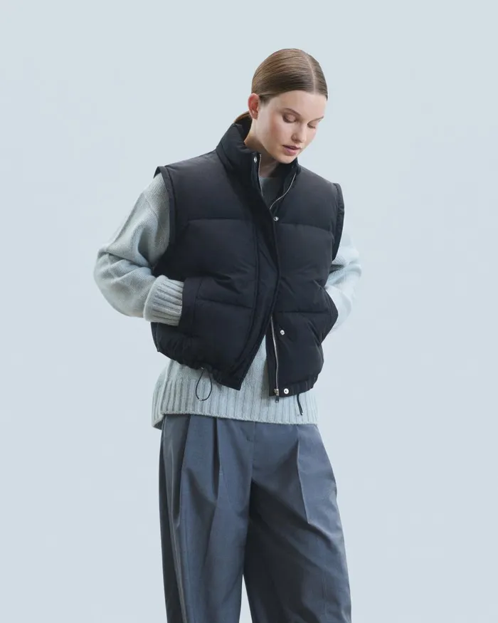 Women Coats and Jackets From Future Outerwear Craquele Down Jacket Black