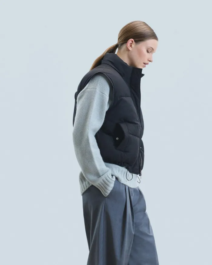 Women Coats and Jackets From Future Outerwear Craquele Down Jacket Black