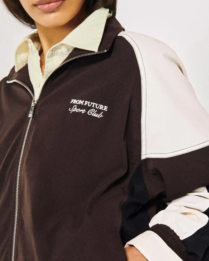 Women Coats and Jackets From Future Outerwear Teddy Jacket Chocolate