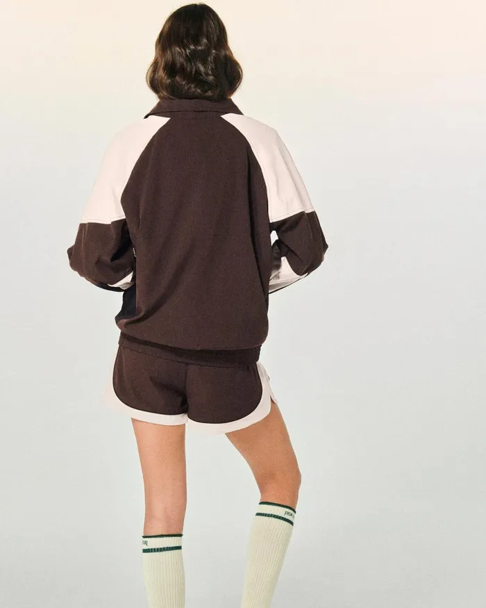 Women Coats and Jackets From Future Outerwear Teddy Jacket Chocolate
