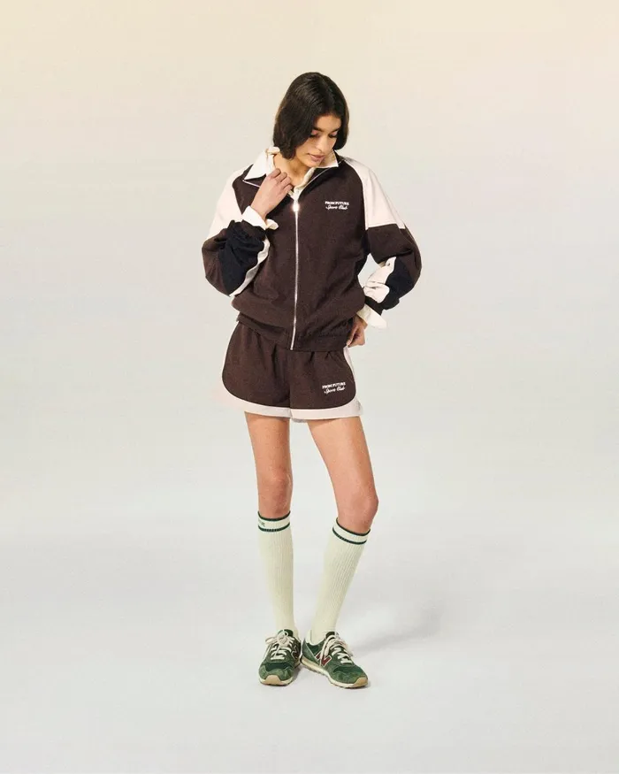Women Coats and Jackets From Future Outerwear Teddy Jacket Chocolate