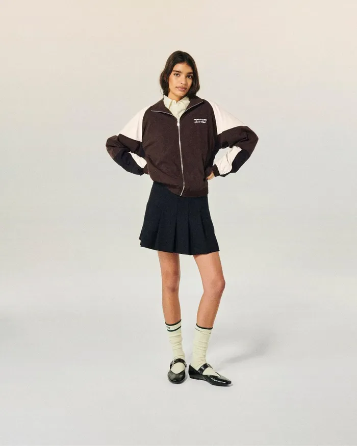 Women Coats and Jackets From Future Outerwear Teddy Jacket Chocolate