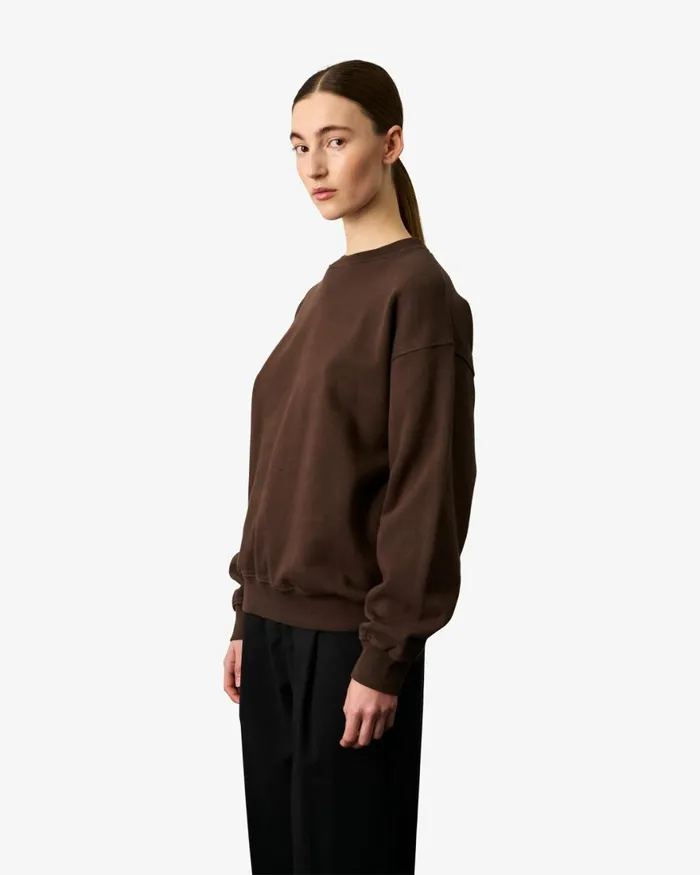 Women Crewneck Sweatshirts Colorful Standard Organic Oversized Crew Cherry Blossom