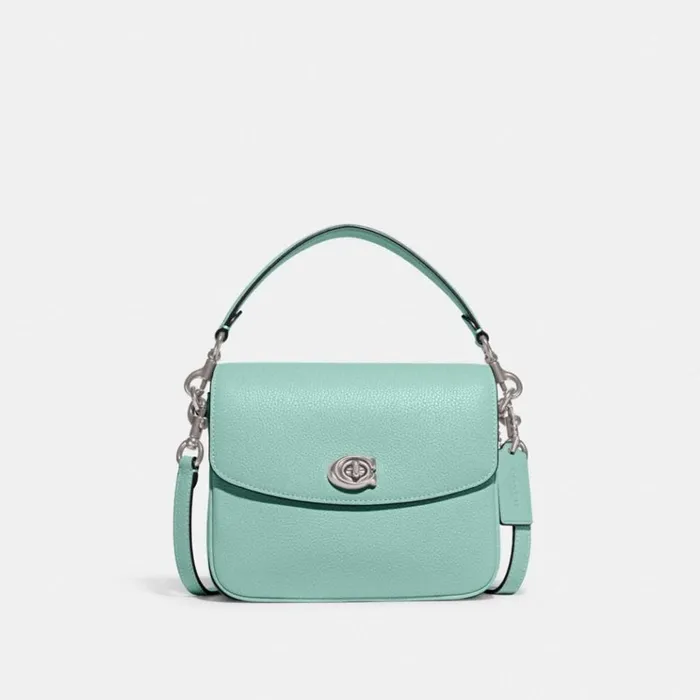 Women Crossbody Bags Coach Cassie Crossbody 19 Silverfaded Blue
