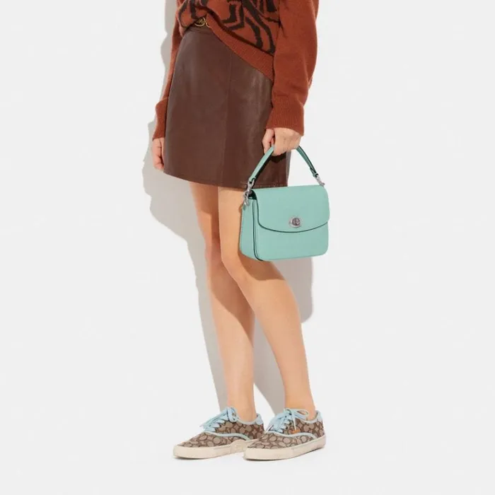 Women Crossbody Bags Coach Cassie Crossbody 19 Silverfaded Blue