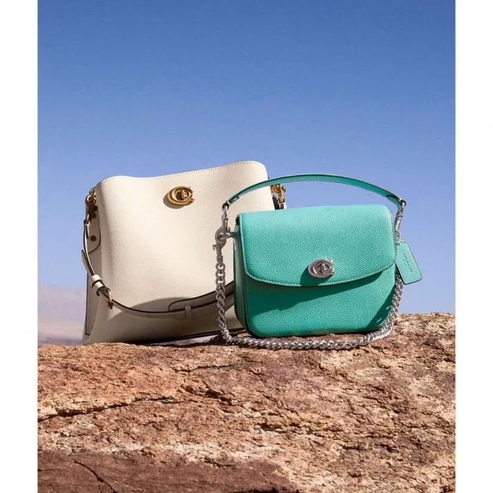 Women Crossbody Bags Coach Cassie Crossbody 19 Silverfaded Blue