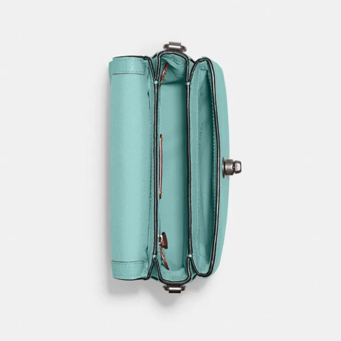 Women Crossbody Bags Coach Cassie Crossbody 19 Silverfaded Blue
