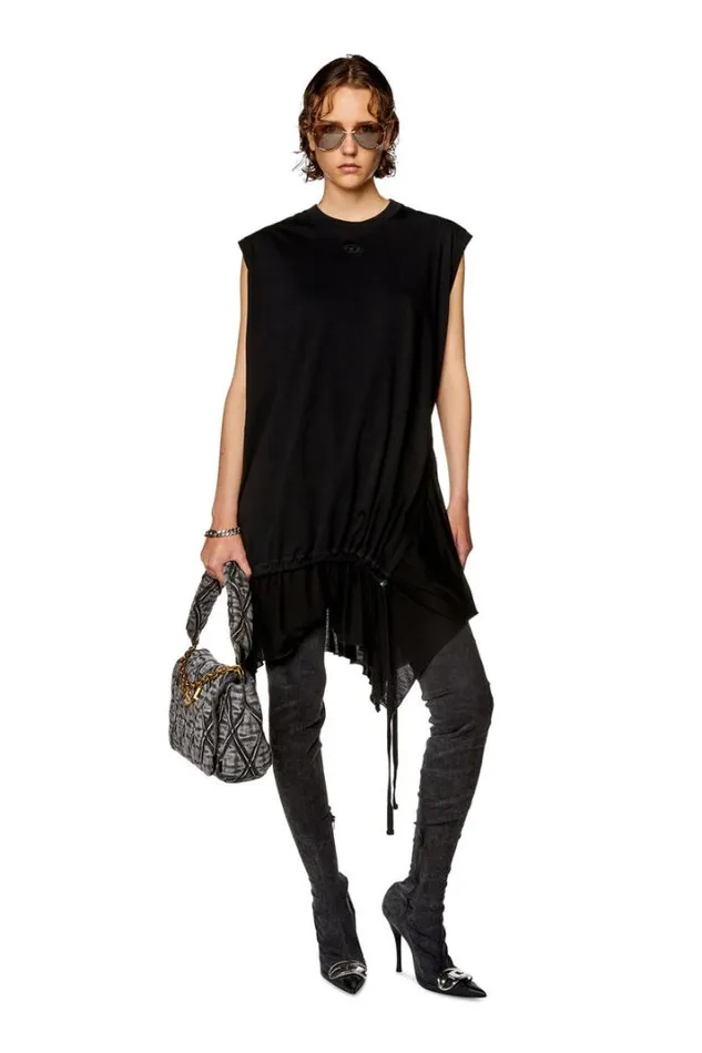 Women DRollettyNw Black Diesel Dresses And Jumpsuits