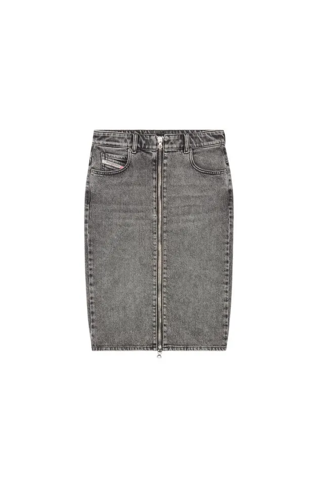 Women DePencilZ Black Diesel Skirts Women DePencilZ Black Diesel Skirts