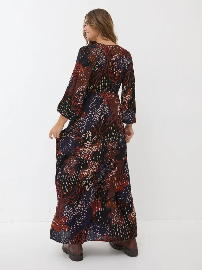 Women Dresses Fat Face BlackWhite Noelle Animal Print Maxi Dress Women Dresses Fat Face BlackWhite Noelle Animal Print Maxi Dress
