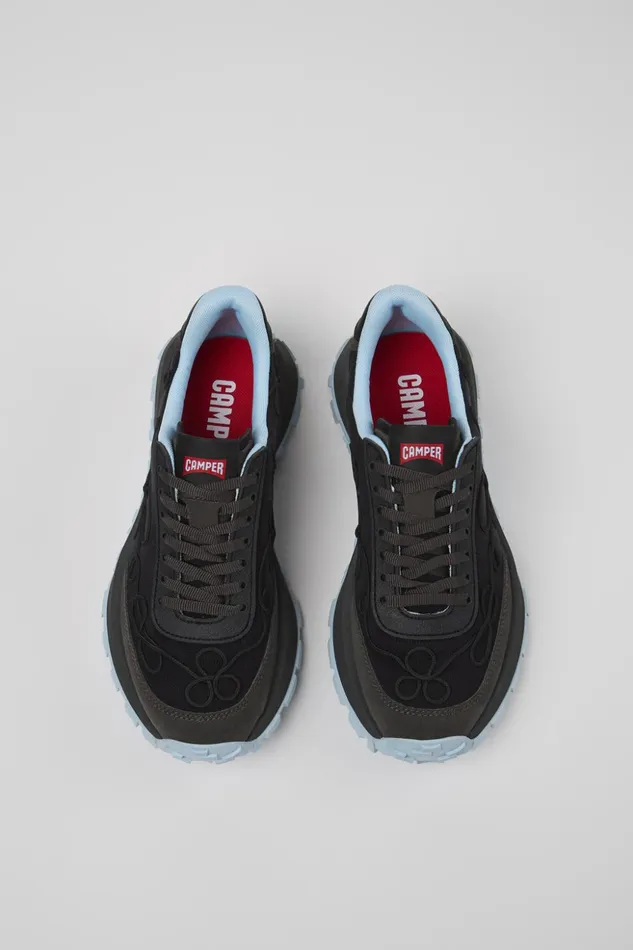Women Drift Trail VIBRAM Black Textile And Nubuck Sneakers Camper Sneakers Women Drift Trail VIBRAM Black Textile And Nubuck Sneakers Camper Sneakers
