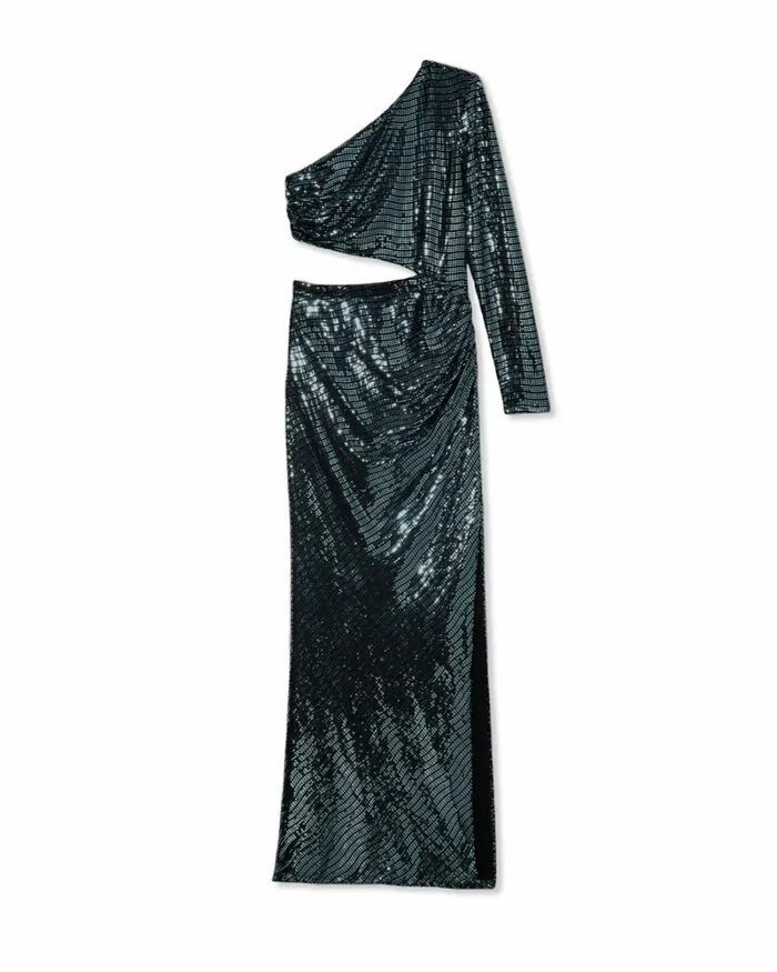 Women Dulce One Shoulder Maxi Dress Navy Disco Ramy Brook Dresses Women Dulce One Shoulder Maxi Dress Navy Disco Ramy Brook Dresses
