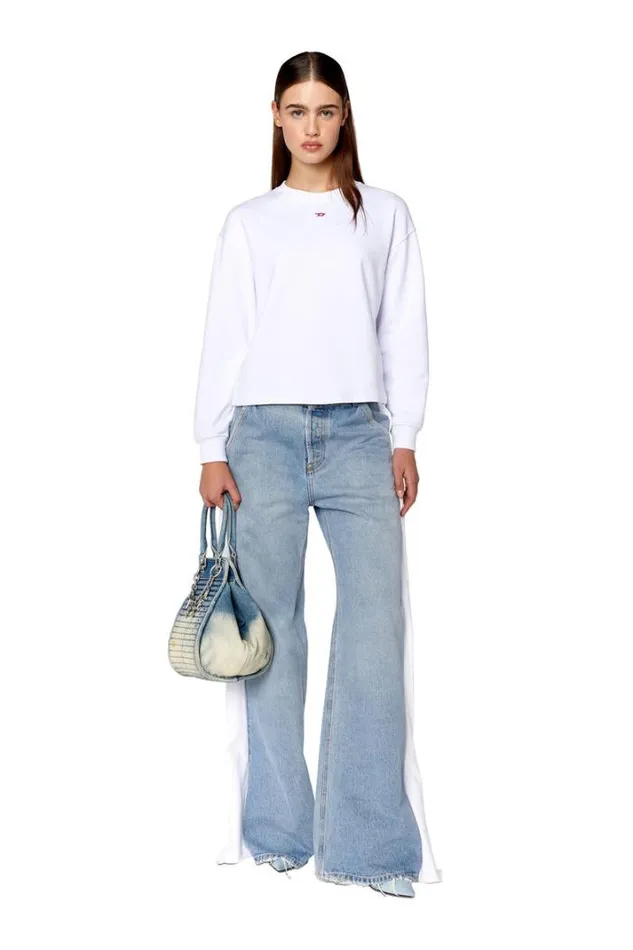 Women FJaralD White Diesel Sweaters