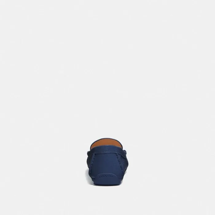 Women Flats and Loafers Coach Marley Driver True Navy