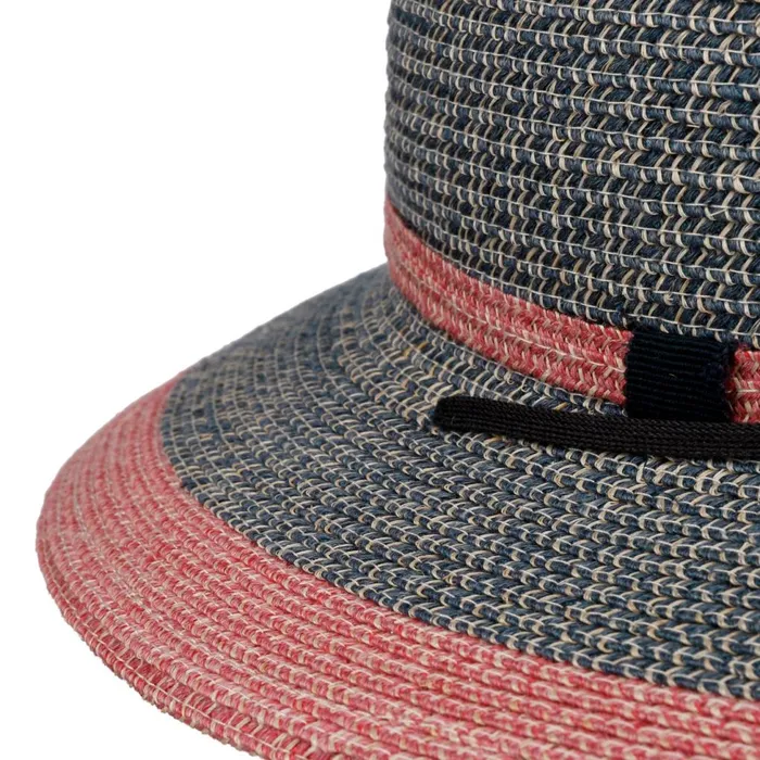 Women Floppy Hats Mayser Cilly Sun Hat With Chin Strap Bluered Women Floppy Hats Mayser Cilly Sun Hat With Chin Strap Bluered