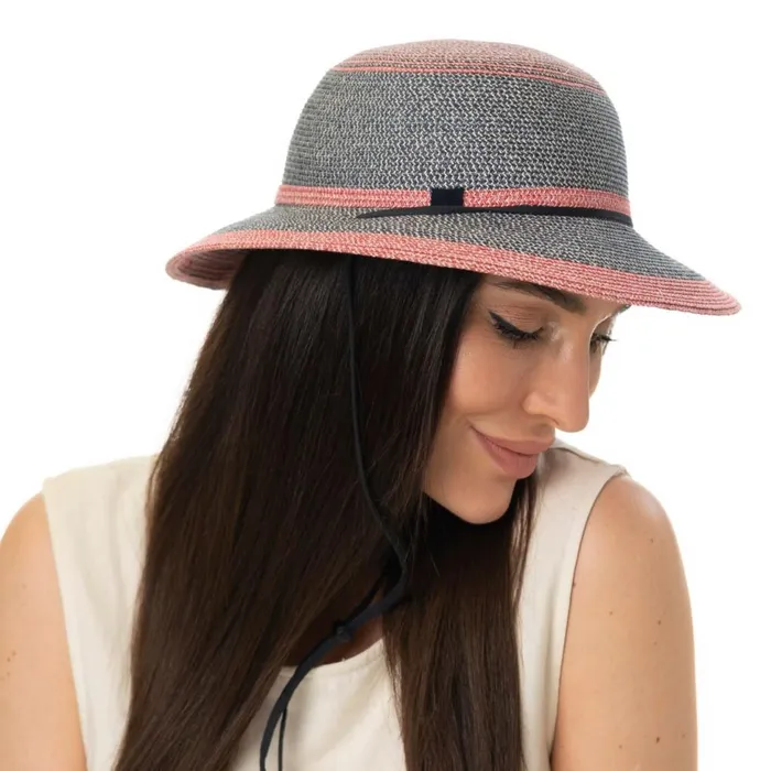 Women Floppy Hats Mayser Cilly Sun Hat With Chin Strap Bluered Women Floppy Hats Mayser Cilly Sun Hat With Chin Strap Bluered