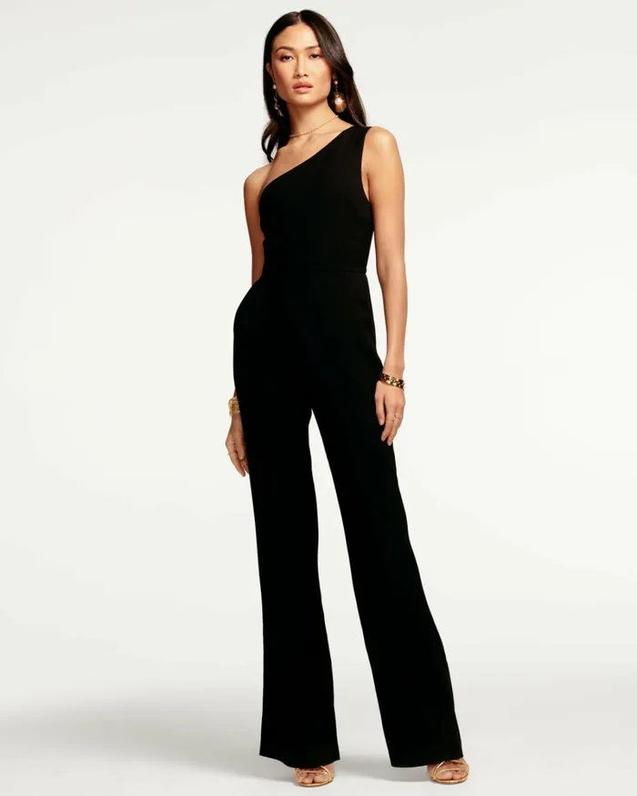 Women Gabriela One Shoulder Jumpsuit Black Ramy Brook Dresses Women Gabriela One Shoulder Jumpsuit Black Ramy Brook Dresses