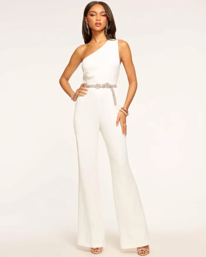 Women Gabriela One Shoulder Jumpsuit Black Ramy Brook Dresses Women Gabriela One Shoulder Jumpsuit Black Ramy Brook Dresses