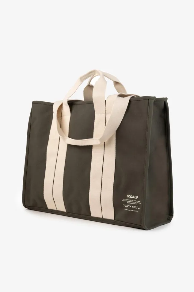 Women Green Cabas Bag Ecoalf Handbags