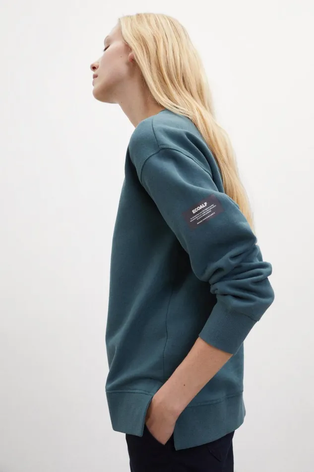 Women Green Galway Sweatshirt Ecoalf Sweatshirts