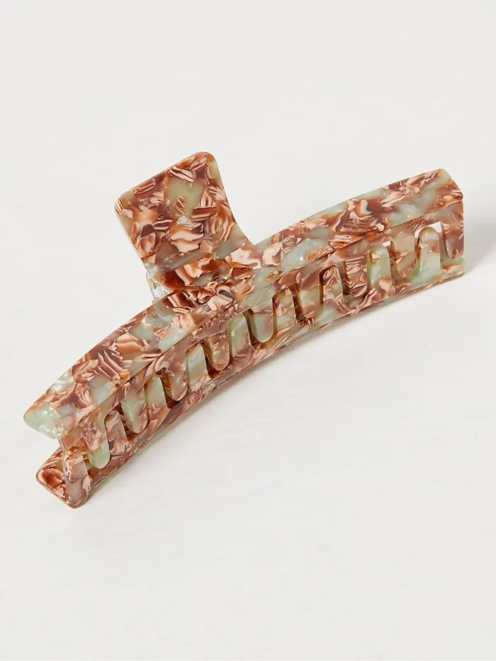 Women Hair Accessories Fat Face Multi Long Claw Clip