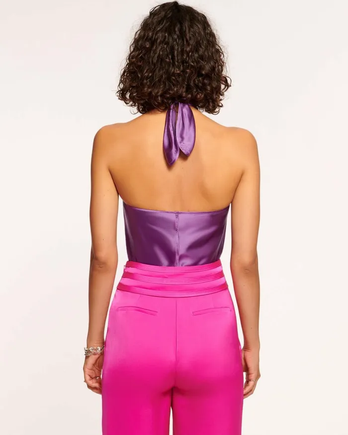 Women Harriet Halter Tank Top Mulberry Ramy Brook Tops Women Harriet Halter Tank Top Mulberry Ramy Brook Tops