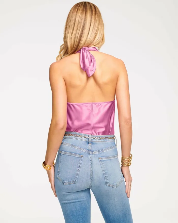 Women Harriet Halter Tank Top Mulberry Ramy Brook Tops Women Harriet Halter Tank Top Mulberry Ramy Brook Tops