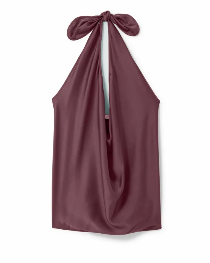 Women Harriet Halter Tank Top Mulberry Ramy Brook Tops Women Harriet Halter Tank Top Mulberry Ramy Brook Tops