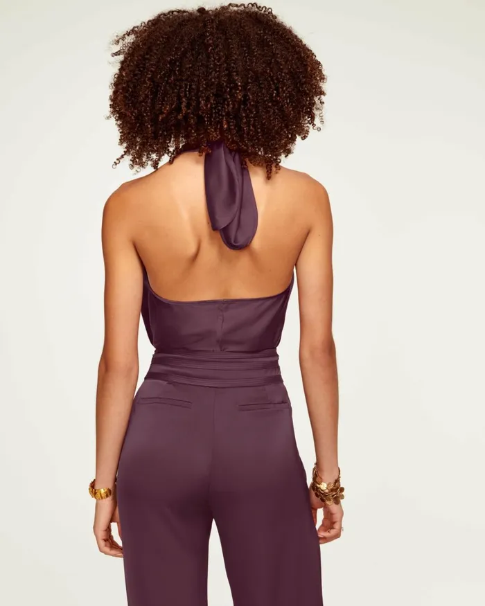 Women Harriet Halter Tank Top Mulberry Ramy Brook Tops Women Harriet Halter Tank Top Mulberry Ramy Brook Tops