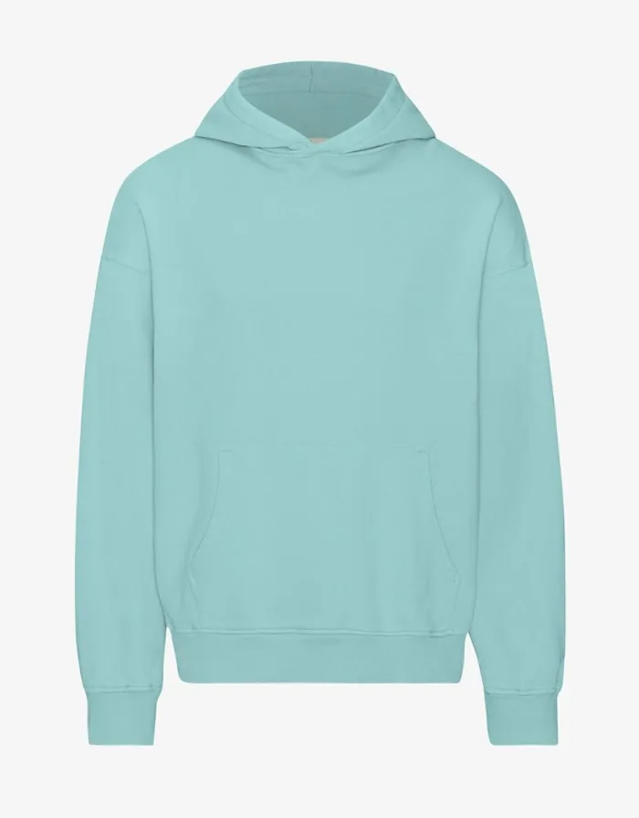 Women Hoodies Colorful Standard Organic Oversized Hood Teal Blue