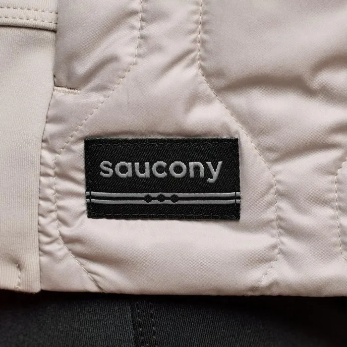 Women Hurricane Insulated Vest Dove Saucony Jackets