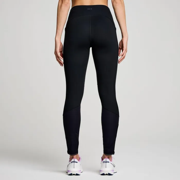 Women Hurricane Wind Tight Black Saucony Bottoms